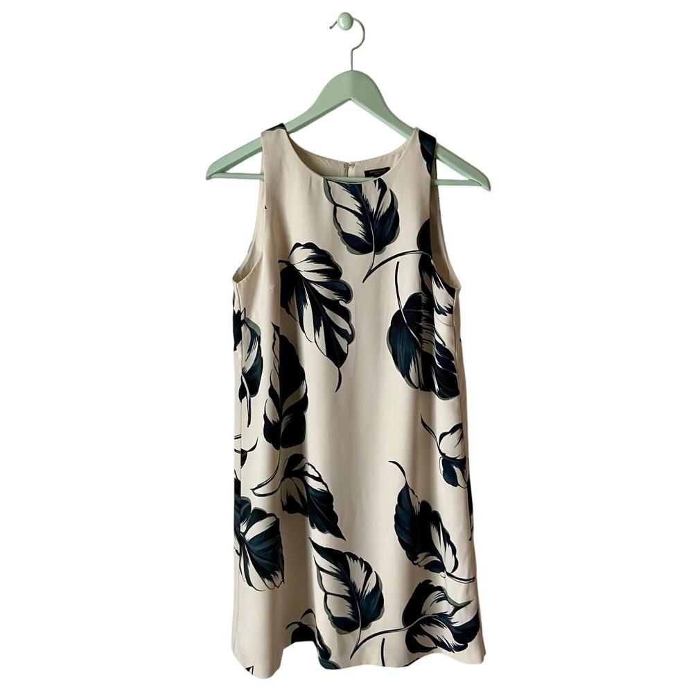 Ann Taylor Leaves Tank Dress Size 6 Petite